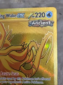 Walking Wake ex 178/131 Gold Holo Ultra Rare Pokemon Card | Azure Seas | NM - Image 5