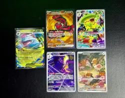 Pokemon TCG Illustration Rare Card Lot - Image 1