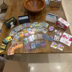 Massive Pokemon Collection Holo Reverse Holo Super Rare 1100 + TCG Card Lot C6 - Image 1