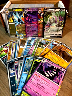 500 Pokemon Card Lot + 50 Holos, Reverse Foils, Rares - Mint Condition - Image 1