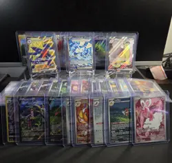 Pokemon Card LOT, SIR, IR, SR, UR, & Double Rare Ex/V, (109 Cards) !!!! - Image 1