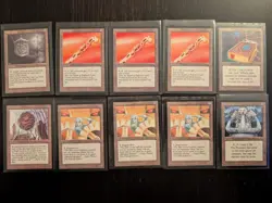 THE DARK * Artifacts: Dark Sphere, Scarecrow * Mostly NM * MtG - Image 1
