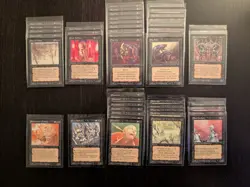 THE DARK * Black Lot: Frankenstein's Monster, Worms of the Earth *Mostly NM* MtG - Image 1