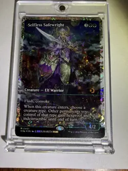 MTG Selfless Safewright (Fractured Foil) NM Lorwyn Eclipsed - Image 4