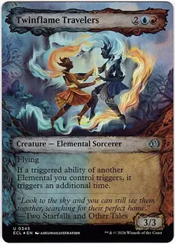 MTG Lorwyn Eclipsed Twinflame Travelers Showcase Foil (Rare) - Image 2