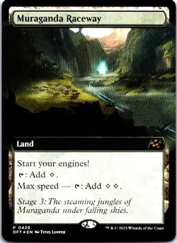 Muraganda Raceway (0426) (Extended Art) FOIL P Aetherdrift 426 NM NM-LP - Image 1