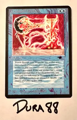 Magic the Gathering MTG Antiquities Transmute Artifact NM! - Image 1