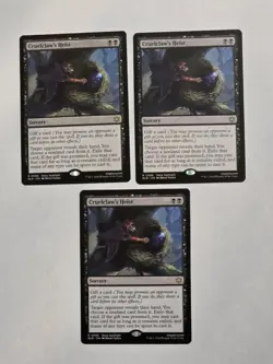 3x Cruelclaw's Heist - Bloomburrow - Near Mint - MTG - Image 1