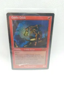 MTG x5 Digthroughtime, Aven Mindcensor, Goblin Guide, Bolas's citadel,Ooze promo - Image 2