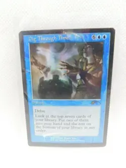 MTG x5 Digthroughtime, Aven Mindcensor, Goblin Guide, Bolas's citadel,Ooze promo - Image 4