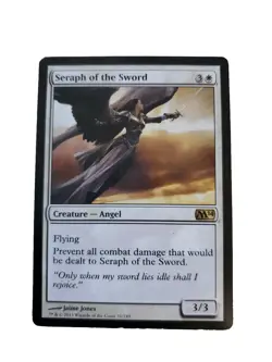 MTG, Seraph of the Sword, 31/249, Rare, M14, LP - Image 1