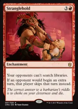 1x Near Mint, English Stranglehold - Commander Anthology - Image 1