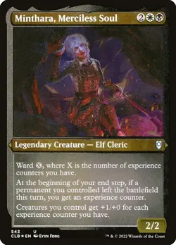 [MTG] Minthara, Merciless Soul (Foil) (Foil Etched) (543) (CLB) NM - Image 1
