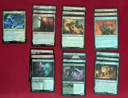 MTG PDH Black Waltz No. 3 Black Red Burn Deck Rakdos Pauper Commander Magic - Image 2
