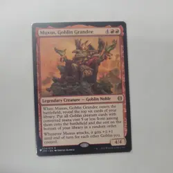 Muxus, Goblin Grandee: MtG Magic the Gathering (The List) Rare - Image 1
