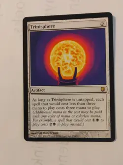 1 X Trinisphere Darksteel Magic the Gathering MP - Image 2
