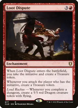 [MTG] Loot Dispute (677) (CLB) NM - Image 1