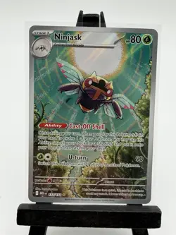 Ninjask 137/132 Illustration Rare Mega Evolution English Pokemon TCG - Image 1