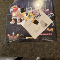 SEALED 2001 Pokemon Neo Revelation Store Advertising Promo Display Standee RARE - Image 3