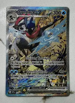 2024 POKEMON SVP EN-SV BLACK STAR PROMO #132 GRENINJA EX NM - Image 1