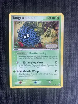 Pokemon Tangela 44/92 Reverse Holo Stamped EX Legend Maker 2006 LP/NM - Image 1