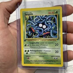 Pokemon Tangela 1st Edition Italian Base Set 66/102 Common LP Lightly Played Vtg - Image 2