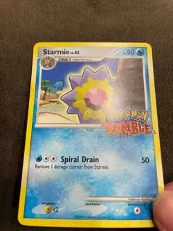 Starmie 5/16 Pokemon Rumble Set Stamped English Pokemon TCG 2009 NM - Image 4