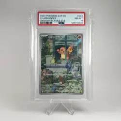 2023 POKEMON SVP EN-SV BLACK STAR PROMO #044 CHARMANDER PSA 8 - Image 1