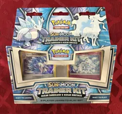 2018 Sealed Pokemon TCG Sun & Moon Trainer Kit Alolan Sandslash and Ninetales - Image 1