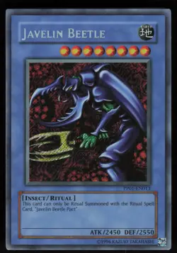 Javelin Beetle PP01-EN013 Secret Rare Premium Pack (TCG) Yu-Gi-Oh - Image 1