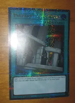 Yugioh Preparation of Rites RA02-EN056 Quarter Century Rare 1st Ed NM - Image 3