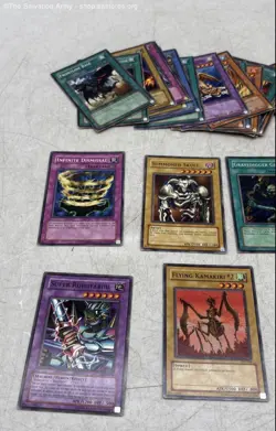 Assortment of Yu-Gi-Oh! Loose Trading Cards - Image 2