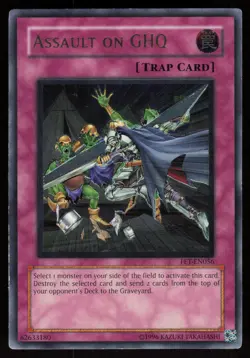 Assault on GHQ FET-EN056 Rare Flaming Eternity Ultimate Rare Yu-Gi-Oh - Image 1