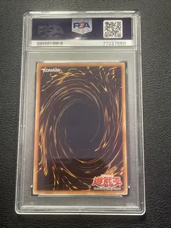 2002 Yu-Gi-Oh! Legend Of Blue Eyes Monster Reborn 1st Edition PSA 9 - Image 2
