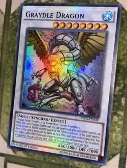 YuGiOh GRAYDLE DRAGON Super Rare DOCS-EN048 - Image 1