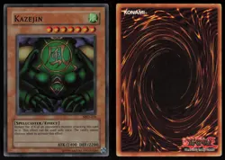Kazejin MRD-026 Super Rare Metal Raiders Unlimited Yu-Gi-Oh - Image 3