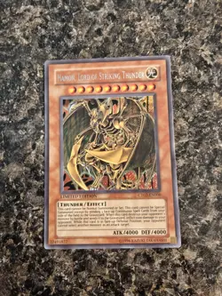 Yugioh Hamon, Lord of Striking Thunder - CT03-EN006 - Limited Secret Rare - MP - Image 1