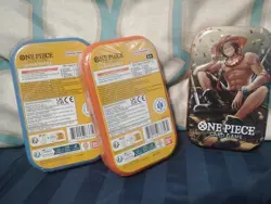 One Piece Tin Pack Set Vol 2| Factory Sealed 3 TIN LOT IN HAND Ready To Ship - Image 4