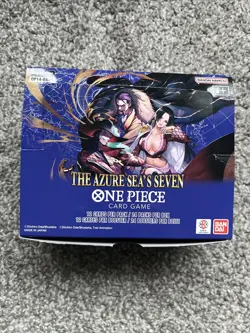 One Piece TCG OP-14 The Azure Sea’s Seven Booster Box English 24 Sealed Packs - Image 3