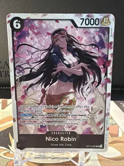 Nico Robin OP12-087 Legacy of the Master Foil - Image 1