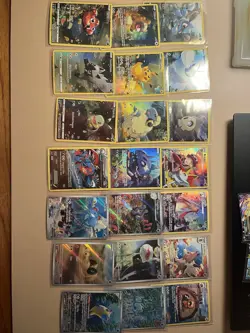 Pokemon 21 Card IR Lot Pikachu GG30 Marill 204 Salamance XY59 English CZ Forest - Image 1