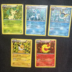 Glaceon, Leafeon, vaporepon, jolteon, flareon, Pokemon TCG Holo Promo Card 2013 - Image 1