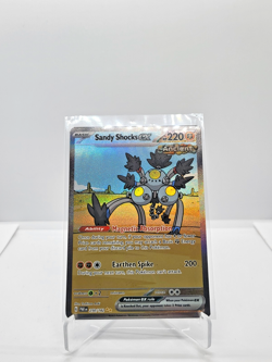2023 Pokemon Paradox Rift Sandy Shocks EX Special Illustration Rare Card 250/182 - Image 1