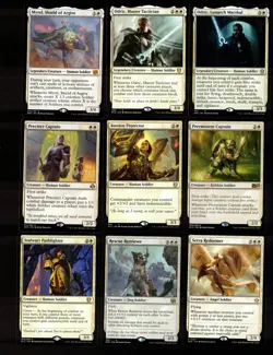SOLDIERS!-100 Card Magic the Gathering Commander Deck-Rare-Mythic-MTG - Image 1