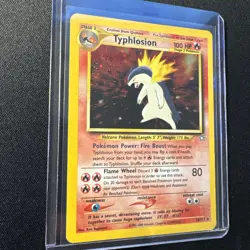 Typhlosion 18/111 Holo Rare - Neo Genesis WOTC 2000 Pokemon Card LP - Image 2