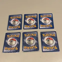 Pokemon TCG Card Collection Lot of Cards Holos Rare. 6 cards HP/DMG - Image 2