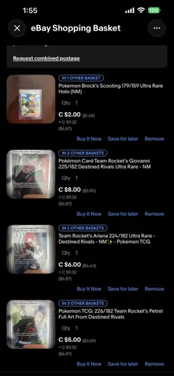 Pokemon TCG Trainer Cards: 4-Pack - Image 1