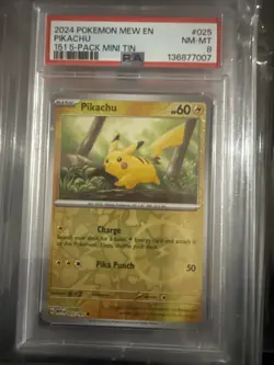 Pikachu - (Reverse Cosmos Holo) 025/165 Miscellaneous Cards & Products Holo - Image 1