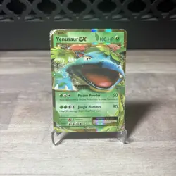 Pokemon TCG Venusaur EX Holo Ultra Rare Card 1/108 XY Evolutions DMG - Image 1