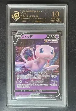 2022 pokemon cards JAP Mew V 053/172 RR RPA 10（SAME AS PSA 10) - Image 1